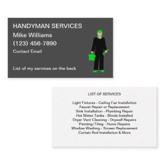 Handyman Services  List Of Services