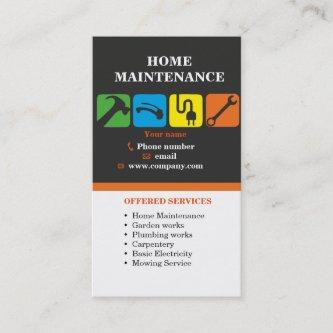 Handyman services, home maintenance