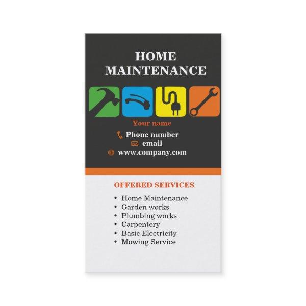 Handyman services, home maintenance