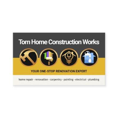 Handyman Tools Color Layer Construction Contractor