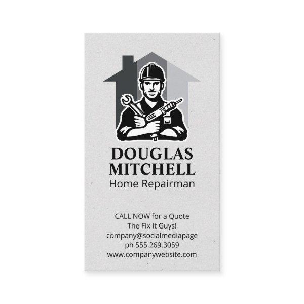 Handyman with Hand Tools | Home Repairs