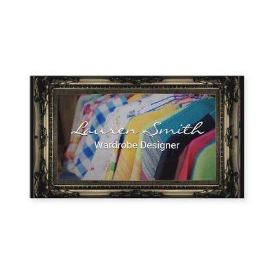 Hanging Clothes | Sepia Fancy Frame