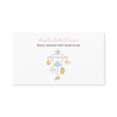 Hanging Mobile Baby Crib Room Decor