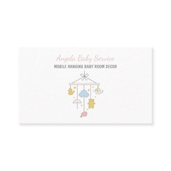 Hanging Mobile Baby Crib Room Decor