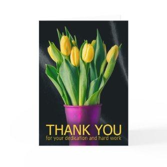 Happy Administrative Professionals Day Tulips Holiday Card