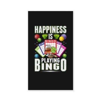 Happy Bingo Player Men Women Funny Bingo