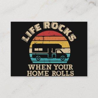 Happy Camper  Rocks When Your Home Rolls