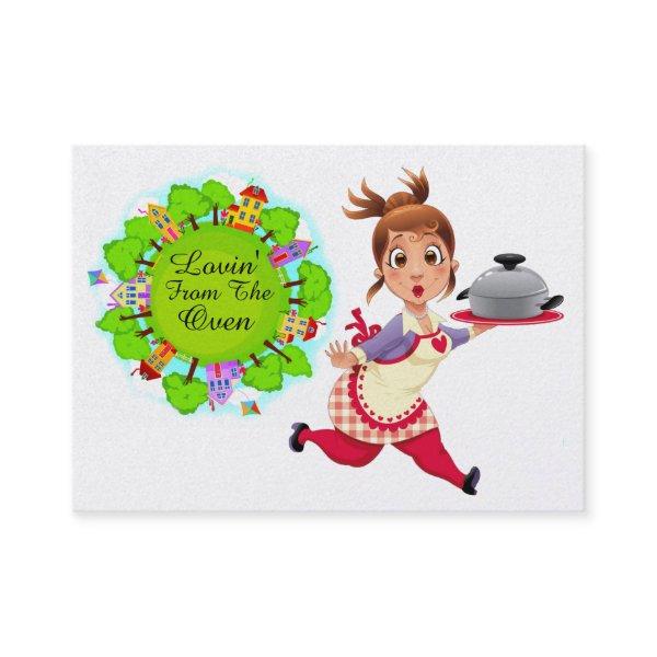 Happy Chef-Caterer-Mom-From Your Kitchen Card