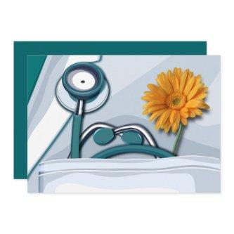 Happy Doctors' Day. Doctor Appreciation Custom  Card