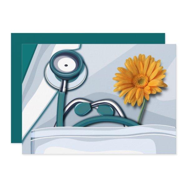 Happy Doctors' Day. Doctor Appreciation Custom  Card
