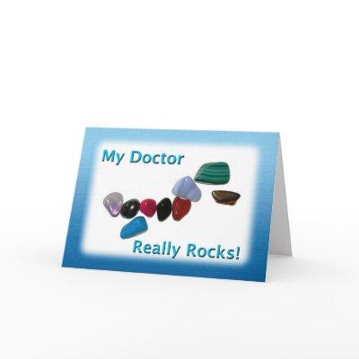 Happy Doctors' Day My Doc Rocks Card