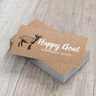 Happy Farm Handmade Goat Milk Soaps Rustic Kraft