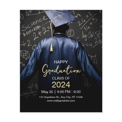 Happy Graduation Invitation, Class Of 2024 Flyer