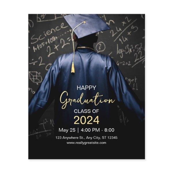 Happy Graduation Invitation, Class Of 2024 Flyer