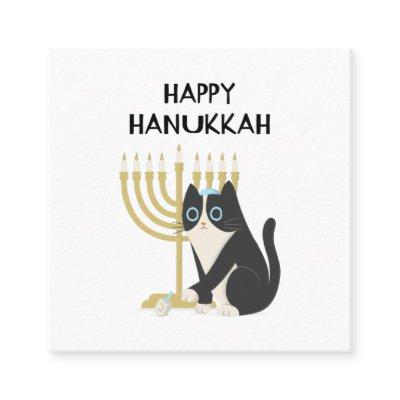 HAPPY HANUKKAH CALLING CARD