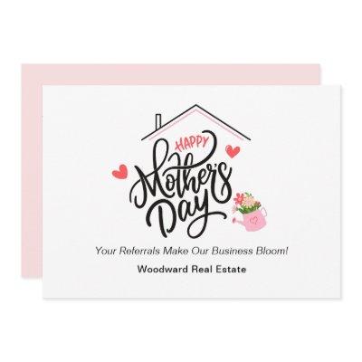 Happy Mother's Day | Realtor Business Bloom Sweet  Holiday Card