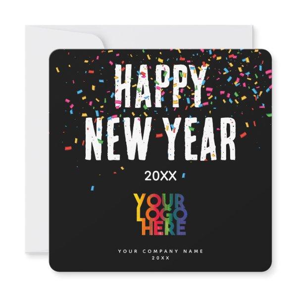 Happy New Year Corporate Business Logo Holiday