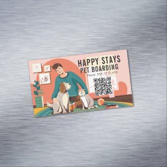 Happy Stays Pet Boarding  Magnet
