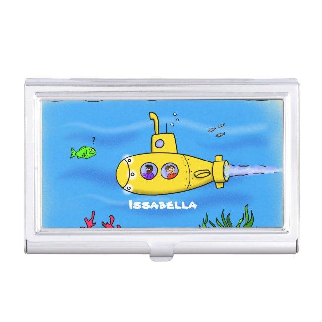 Happy submarine cartoon case