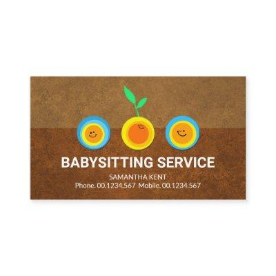 Happy Sun Seedlings Brown Earth Grunge Sitter