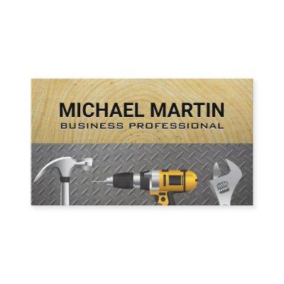 Hardware Hand Tools | Steel | Wood Grain