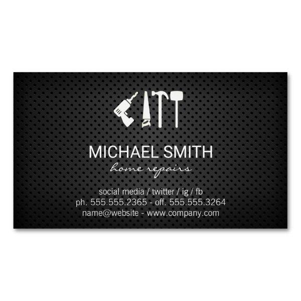 Hardware Tools | Perforated Mesh Background  Magnet