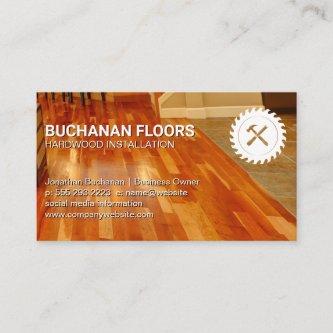 Hardwood Floors and Tiles | Saw and Hammer Logo