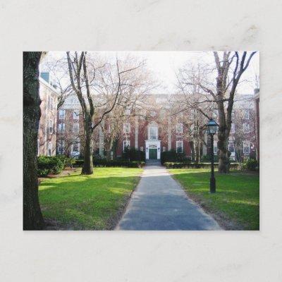 Harvard Business School postcard