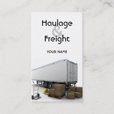 Haulage & Freight