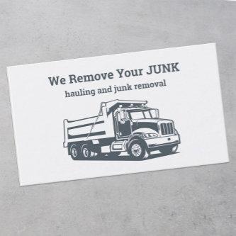 Hauling And Junk Removal