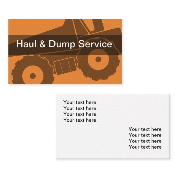 Hauling Dumpster Service