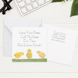 Have Your Peeps Call My Peeps Note Card