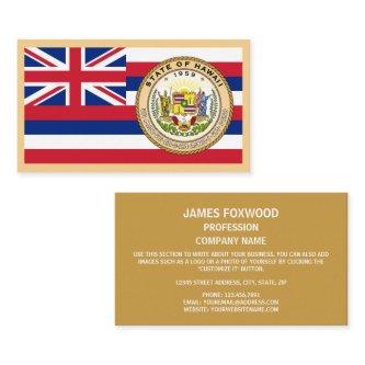 Hawaiian Flag & Seal, Flag of Hawaii