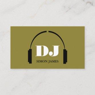Headphones Logo, Professional DJ