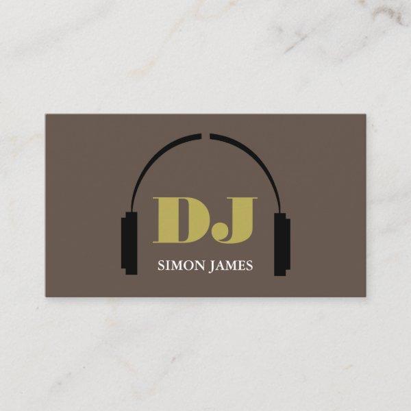 Headphones Logo, Professional DJ