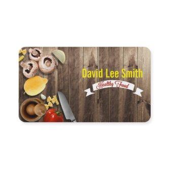 Healthy Food/Chef/Instructional Cooking