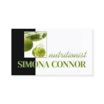 Healthy Life Nutritionist Fresh Lime In Water Card