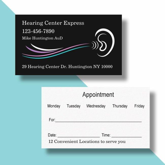 Hearing Aids And Audiology Appointment