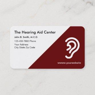 Hearing Aids Center  Template