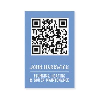 Heating, Plumbing, & Boiler Maintenance QR Code Bu