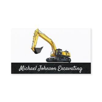 Heavy Equipment Construction Excavator Plant