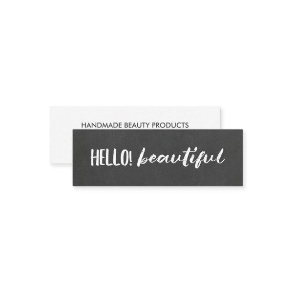 Hello! Beautiful Chalkboard Mini