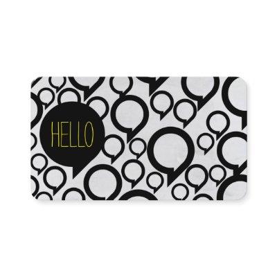 Hello / Bubble chat