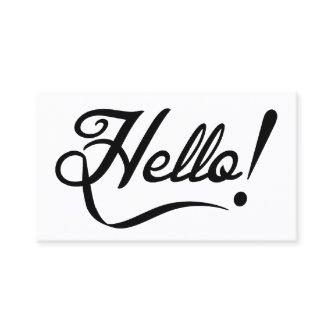 Hello