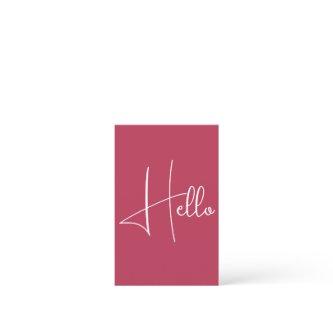 Hello  Elegant Modern Vertical