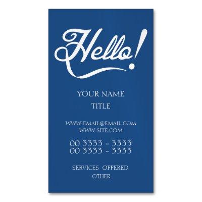 Hello Classic Blue Magnetic