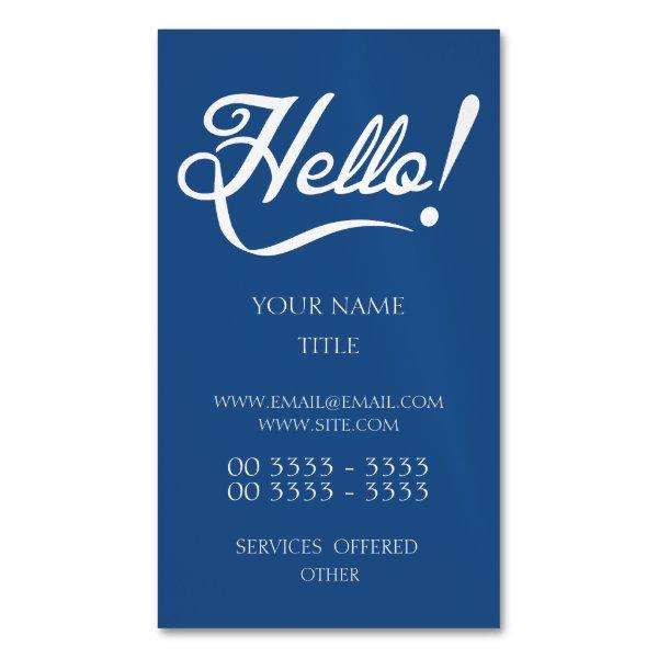 Hello Classic Blue Magnetic