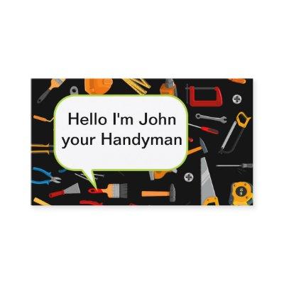 Hello Clever Handyman Two Side Design