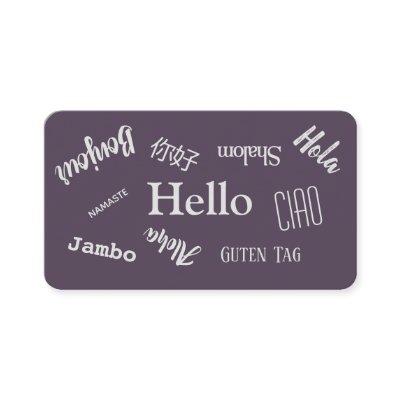 Hello Greeting