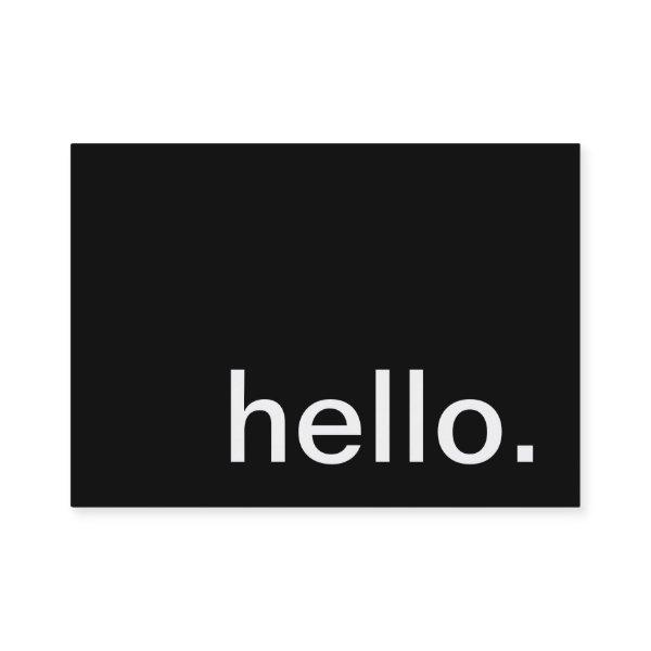 hello. how are we doing?